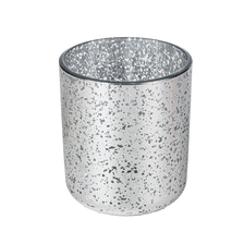 China Silver Mercury Glass Candled Holder For Weddings manufacturer