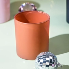 Chiny Opaque Color Sprays Świecznik Szkło Goji Scent producent