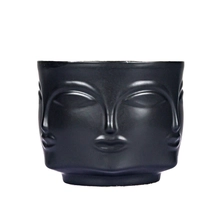 Chiny Produkty do dekoracji domu Świeczniki luzem Factory Matte Black Ceramic producent