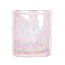 Chiny Luxury Handmade 9oz Glass Jar For Candles Making Pink Spotted - COPY - 58pl78 producent