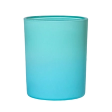 中国 8 盎司淡绿色哑光渐变蜡烛杯，适合野薄荷味 制造商