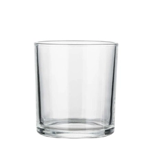 China 6oz kaca mewah lurus sisi untuk lilin wangi pengilang