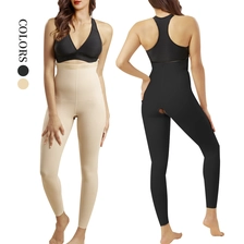 China S-SHAPER Fajas Colombian Post Surgery Shapewear Compression Bodysuit Support Fat Transfer Surgical Shapewear manufacturer