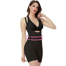 China S-SHAPER Fajas Colombian Post surgery Girdle Mid Thigh Length Support Fat Transfer Surgical Shapewear manufacturer