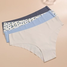 China S-SHAPER Seamless Underwear Women Low Waist Half Coverage Breathable Panties Manufacturer manufacturer