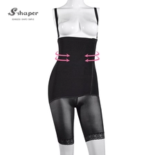 China S-SHAPER Fajas Colombian Post Surgery Shapewear High Waist Butt Lifter Bodysuit Manufacturer Support Fat Transfer Surgical Shapewear manufacturer