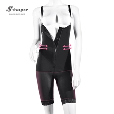 China S-SHAPER Fajas Colombian Post Surgery Shapewear Manufacturer Open Butt Bodysuit Support Fat Trandfer Surgical Shapewear manufacturer