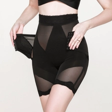 China S-SHAPER Women High Waist Slimming Shorts Ice Silk Tummy Control Shaperwear Shorts Manufacturer manufacturer