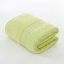 Chine Serviette de bain de couleur ordinaire 100% coton fabricant