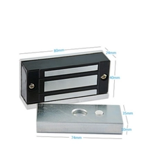 Chiny Mini zamek elektromagnetyczny 100 funtów/60 kg Małe bezpieczeństwo 12 V Magnetyczne zamki do szafek producent