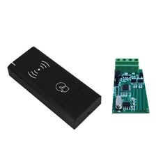 porcelana Lector de tarjetas RFID con control de acceso inalámbrico Wiegand de código rodante de 433 MHz con distancia inalámbrica de 30 m Lector de tarjetas inalámbrico EM 125 KHz fabricante