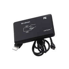 Қытай USB қос жиілікті RFID жақындық сенсоры картасын жұмыс үстелінен оқу құралы 125 кГц 13,56 мГц смарт карталарды оқу құралы фабрикант