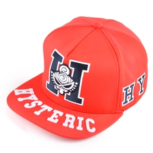 Chine Lettres 3d logo rouge flexfit snapback casquettes personnalisées fabricant