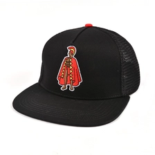 Cina Cappucci a rete a 5 pannelli ricamo nero baby trucker produttore