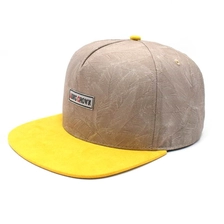 الصين 5 لوحات عادي aungcrown logo snapback القبعات حافة مسطحة الصانع