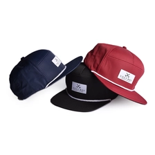 الصين زين شعار 7 لوحات حبل snapback قبعات مخصصة الصانع