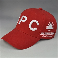 China Design-Wollstickerei Baseball-Kappe Hersteller