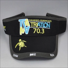 Китай Fashion splicing embroidery sun visor производителя
