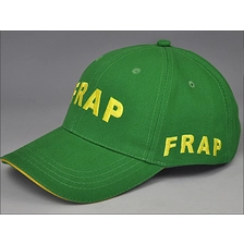 China Grüne flache Stickerei Baseball-Cap Hersteller
