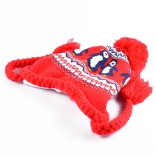 Κίνα Χονδρική επίπεδη κεντήματα Custom Knit ακρυλικό Beanie κατασκευαστής