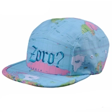 China individuell gesticktes Logo mit 5-Panel-Kappe Hersteller