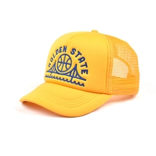 China custom made 5 panels embroidery foam trucker mesh caps manufacturer