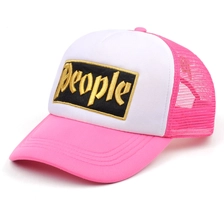 Cina ricami cappelli a rete in maglia da bambino a 5 pannelli produttore