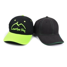 Chine casquette de baseball brodée 6 panneaux fabricant