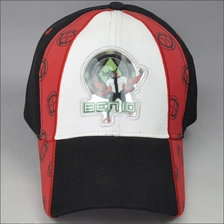 China kinderen racing cap met borduurwerk pvc patch fabrikant