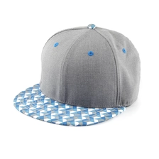 China tampas do snapback do bebê da borda impressa fabricante