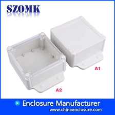 China 168 * 120 * 55mm IP68 Plastikwasserdichte Einschließung für elektronisches Projekt-ABS-Gehäuse-Instrument-Steuerschalter-Ausgangsbox / BWP10001 Hersteller