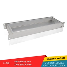 porcelana 1u rackmount server chassis 19 rack enclosure mount enclosure fabricante