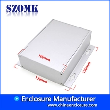 China 2019 hochwertige Aluminiumgehäuse Box für Elektronik AK-C-A45 130 * 128 * 40mm Hersteller