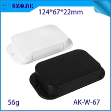 China ABS-Kunststoff-Flang-Gehäuse für drahtlose Netzwerkdaten Logger Projektfall Wall Montage WiFi Access Point Electronics Controller Housing AK-W-67 Hersteller