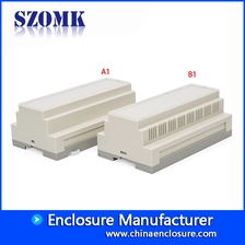 中国 中国制造商电气接线端子DIN导轨安装硬质塑料切割器外壳，阻燃材料AK-80005 157 * 86 * 60mm 制造商