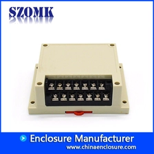 China Manufacturer supplier Plastic Terminal Blocks Din Rail Box Enclosure AK-P-02 115*90*40mm manufacturer
