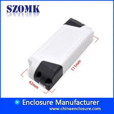 중국 China housing outlet led 111*42*24 mm drive supply control abs plastic enclosure supply/AK-60 제조업체