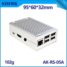 Cina Geeekpi Case Raspi Raspberry Pi Amiga Sense Cappello 3 Alluminio con fan argon multiplo Cancella impermeabile per retroflag Megapi AK-RS-05A produttore