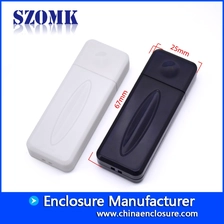 China Shenzhen new product semitransparent abs plastic USB 67X25X10mm junction enclosure supply/AK-N-61 manufacturer