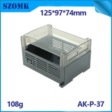 porcelana Caja de proyectos de plástico DIN RAIL Caja PLC Caja de distribución AK-P-37 fabricante