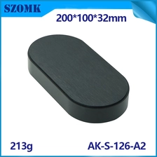 الصين الصغير البلاستيك البلاستيك الإلكترونية التكسير العلبة مربع تقاطع بواسطة Szomk AK-S-126 الصانع