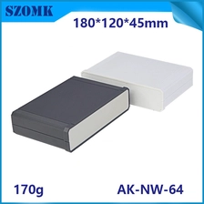 China Box Router Gehäuse 180 * 120 * 45mm Kunststoff Elektronik Fernbedienungsnetzwerk Gehäuse Kunststoffkoffer Hersteller