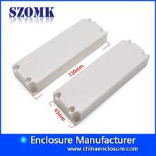 Cina factory cost abs plastic enlcosure electronic controller houisng LED size 130*43*21mm produttore