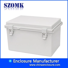 中国 铰接式防水仪表外壳，用于pcb电子设备外壳310 * 200 * 185mm szomk IP65密封塑料接线盒AK-01-46 制造商