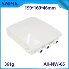 China Net Work Junction Box PCB Design WIFI-Router-Gehäuse DIY-Netzwerk-Projekt-Box-Kunststoff-Modems Gehäuse AK-NW-65 Hersteller