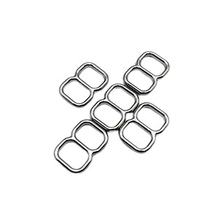 China Chian Factory Lingerie Accessories Mental Tall Style Tall Sliders New Model Bra Mental Slider manufacturer