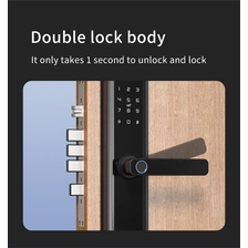 China factory home office Tuya APP Wifi biometric fingerprint password smart rfid lock China made Hersteller
