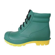 porcelana GYA botines de trabajo de pvc verde tobillo con punta de acero fabricante