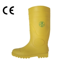 China YYS CE padrão amarelado botas de wellington fabricante