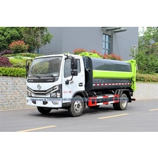 Китай DFAC 4X2 5 CBM Автогидроподъемники Мусоровоз производителя